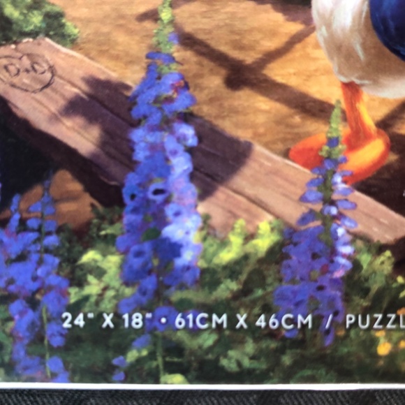 Ceaco Thomas Kinkade Disney 750 Piece Puzzle Donald And Daisy A Duck Day - Picture 4 of 6